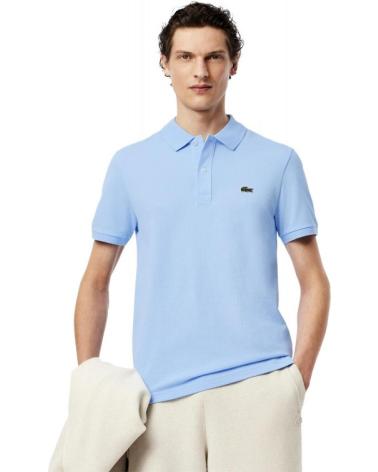 POLO LACOSTE SLIM FIT BLEU CIEL CLAIR CELESTE