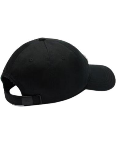 CAPPELLINO LACOSTE BIG CROCO NERO NEGRO