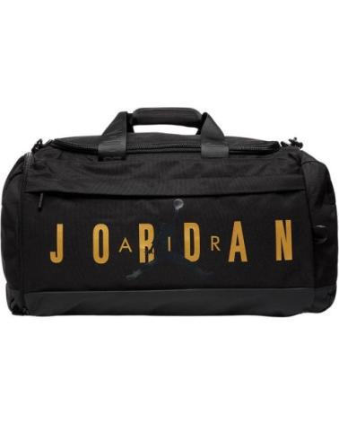 BORSA SPORTIVA JORDAN SMALL JAM VELOCITY DUFFLE NERA E ORO NEGRO