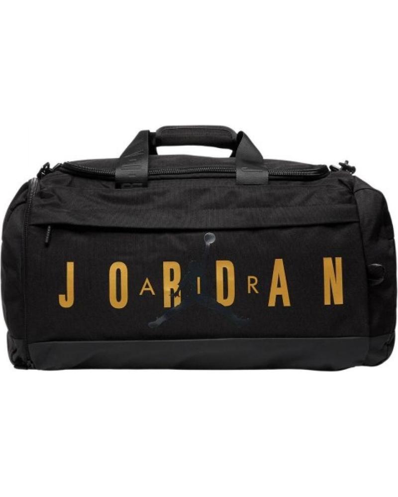 BORSA SPORTIVA JORDAN SMALL JAM VELOCITY DUFFLE NERA E ORO NEGRO