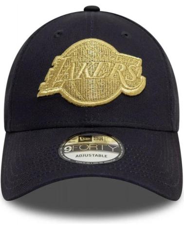 CAPPELLINO NEW ERA LAKERS METALLIC 9FORTY LOSLAK BLU MARINO MARINO