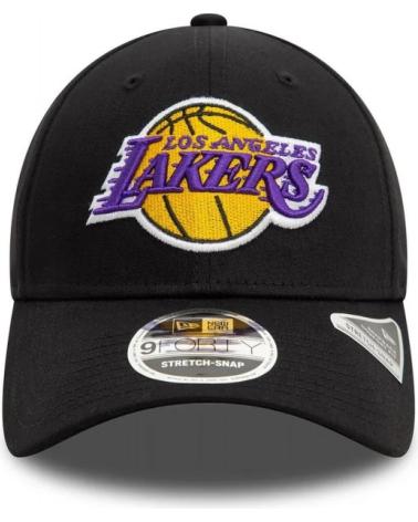CAPPELLINO NEW ERA LOS ANGELES LAKERS NBA PATCH E-FRAME NERO NEGRO