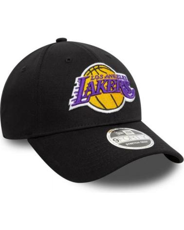 CAPPELLINO NEW ERA LOS ANGELES LAKERS NBA PATCH E-FRAME NERO NEGRO