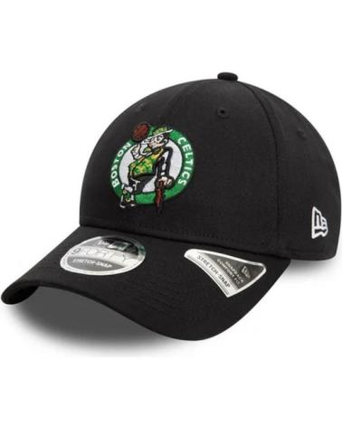NEW ERA BOSTON CELTICS 9FORTY STRETCH SNAP CAP BLACK NEGRO