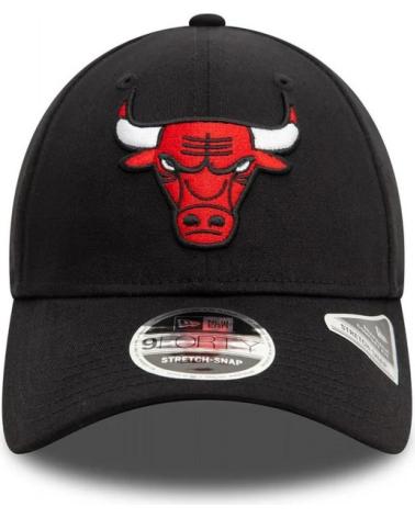 CASQUETTE NEW ERA 9FORTY STRETCH SNAP CHICAGO BULLS NOIRE NEGRO