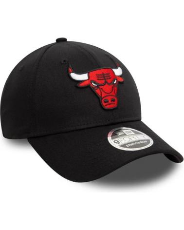 CASQUETTE NEW ERA 9FORTY STRETCH SNAP CHICAGO BULLS NOIRE NEGRO