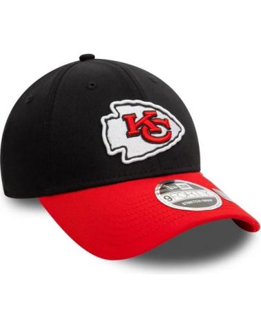 CAPPELLINO NEW ERA 9FORTY NFL KANSAS CITY CHIEFS NERO SS NEGRO