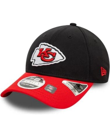 CAPPELLINO NEW ERA 9FORTY NFL KANSAS CITY CHIEFS NERO SS NEGRO