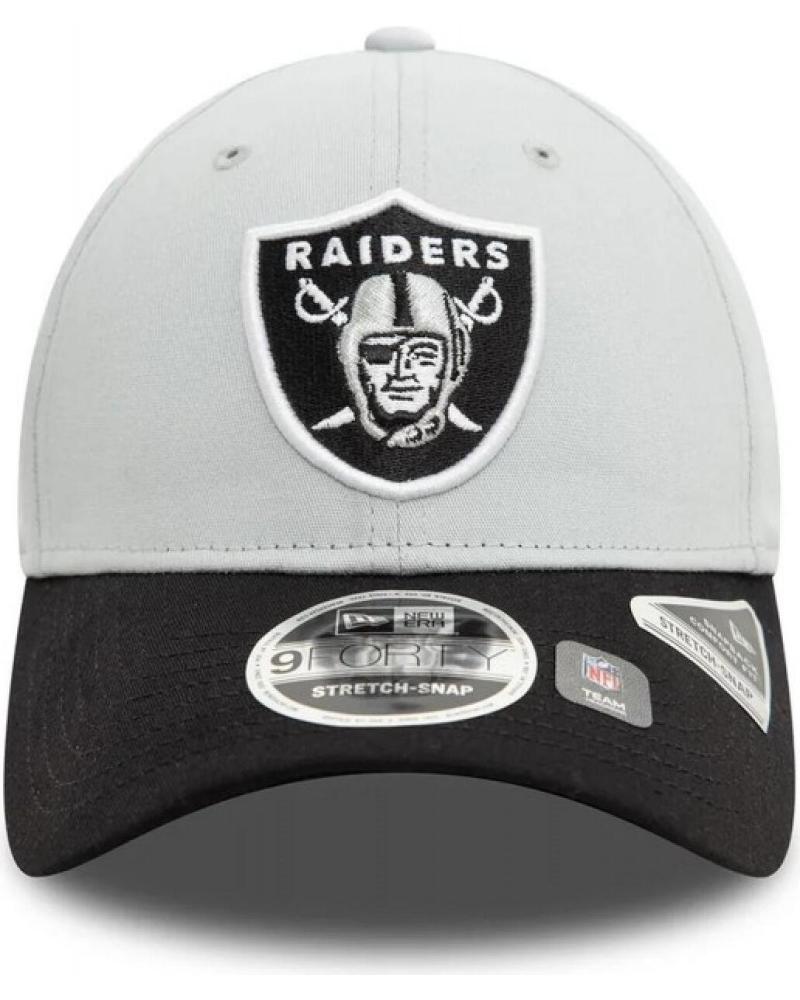 CAPPELLINO NEW ERA 9FORTY SS LASRAI NFL RAIDERS GRIGIO GRIS