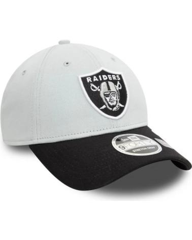 CAPPELLINO NEW ERA 9FORTY SS LASRAI NFL RAIDERS GRIGIO GRIS