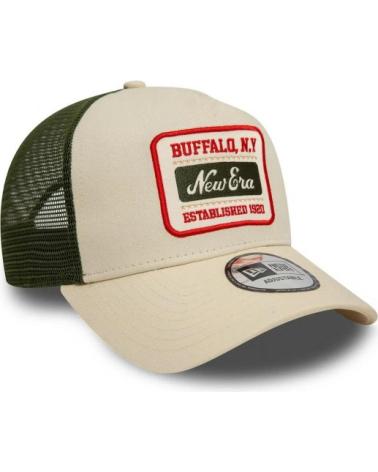 NEW ERA NE PATCH TRUCKER CAP BEIGE BEIG