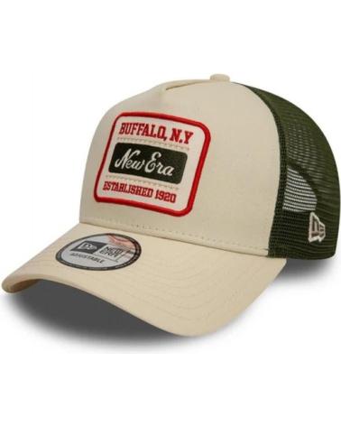 NEW ERA NE PATCH TRUCKER CAP BEIGE BEIG