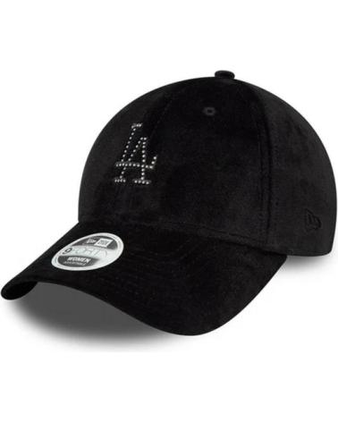 BONÉ NEW ERA 9FORTY DODGERS WMNS VELUDO DIAMANTE PRETO LOSDOD NEGRO