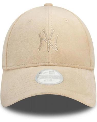 BONÉ NEW ERA 9FORTY YANKEES WMNS VELUDO DIAMANTE BEGE NEYYAN BEIGE