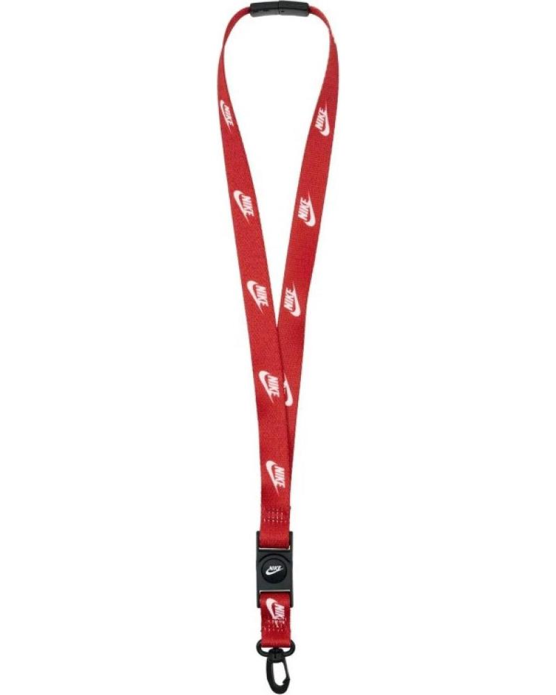 LANYARD NIKE CLUB STANDARD ROSSO E BIANCO ROJO