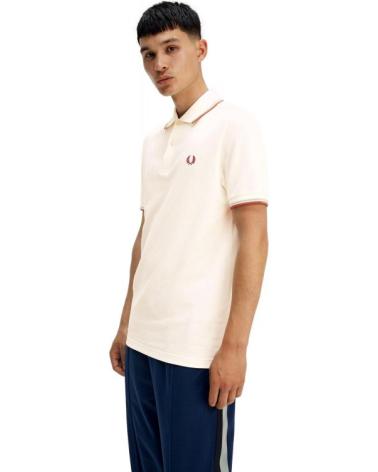 POLO FRED PERRY TWIN TIPPED BEIGE BEIGE