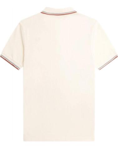 POLO FRED PERRY TWIN TIPPED BEIGE BEIGE