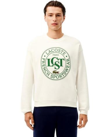 Accueil-LACOSTE-SUDADERA-GRAPHIC-WHITE-GREEN-