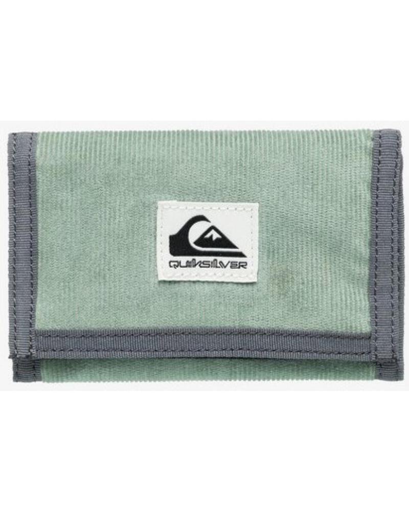 PORTAFOGLIO IN VELLUTO QUIKSILVER THEEVERYDAILY VERDE (WLLT GKB0) VERDE