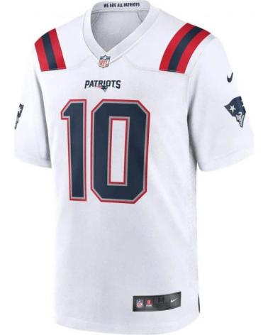 NIKE NFL NEW ENGLAND PATRIOTS #10 JONES CAMISOLA BRANCA BLANCO