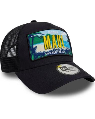 CASQUETTE TRUCKER NEW ERA MAUI LICENSE PLATE NOIRE NEGRO