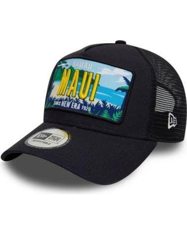 CASQUETTE TRUCKER NEW ERA MAUI LICENSE PLATE NOIRE NEGRO