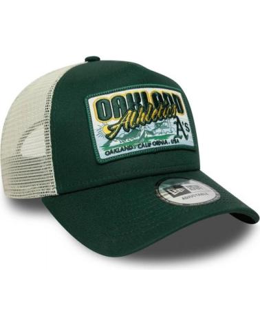 NEW ERA GORRA OAKLAND TRUCKER EN PARA HOMBRE VERDE