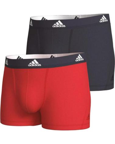 ADIDAS BOXERS BIPACK ACTIVE FLEX COTTON MARINHO-PRETO PACK MULTICOLOR MULTICOLOR