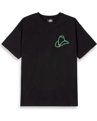 T-SHIRT GRIMEY LONE HAND LUCKY LOONER REGULAR TEE NOIR NEGRO