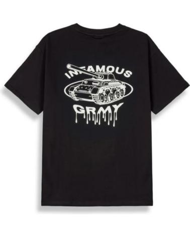 T-SHIRT REGULAR GRIMEY THE THINK TANK PRETO NEGRO