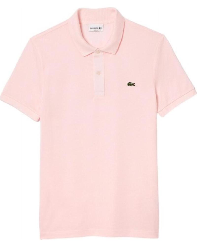 POLO LACOSTE SLIM FIT LIGHT ROSA ROSA