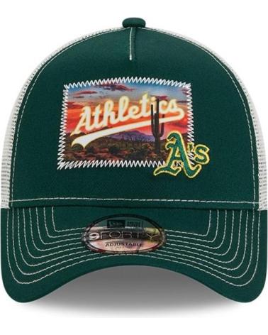 BONÉ NEW ERA 9FORTY A-FRAME OAKLAND ATHLETICS VERDE PATCH VERDE
