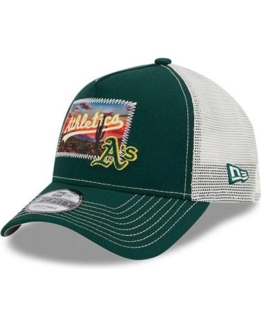 BONÉ NEW ERA 9FORTY A-FRAME OAKLAND ATHLETICS VERDE PATCH VERDE