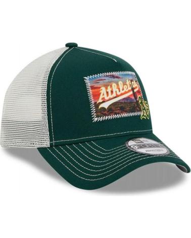 BONÉ NEW ERA 9FORTY A-FRAME OAKLAND ATHLETICS VERDE PATCH VERDE