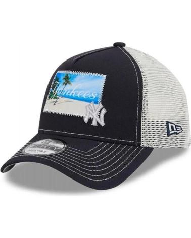 BONÉ NEW ERA 9FORTY A-FRAME NEW YORK YANKEES MARINHO PATCH MARINO