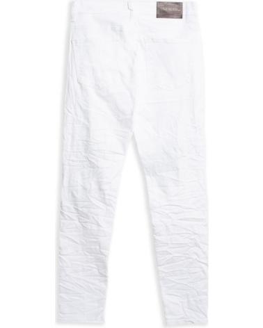 PANTALON BLANC DÉCHIRÉ AREA ZERO WAKE UP POUR HOMME BLANCO