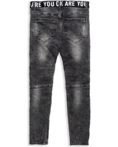 PANTALON AREA ZERO TRUE TEAM WAISTED NOIR DÉLAVÉ NEGRO GASTADO