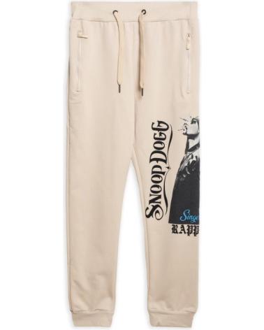 AREA ZERO JOGGER SNOOP DOGG RAPPER BEIGE BEIGE