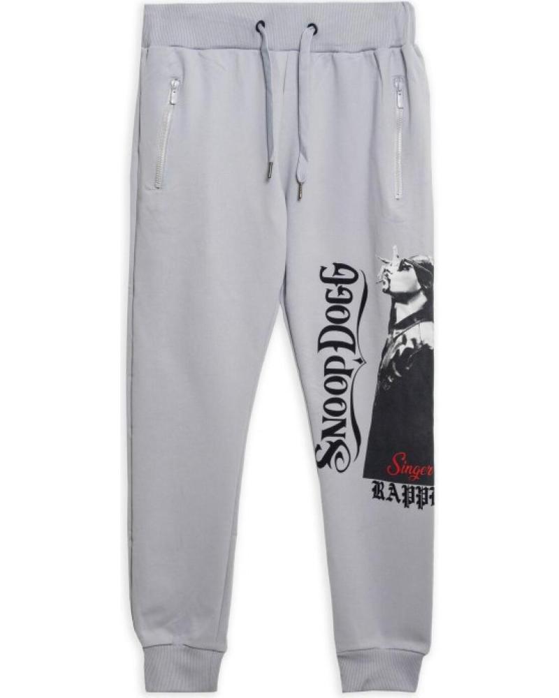 AREA ZERO JOGGER SNOOP DOGG RAPPER GRIS GRIS