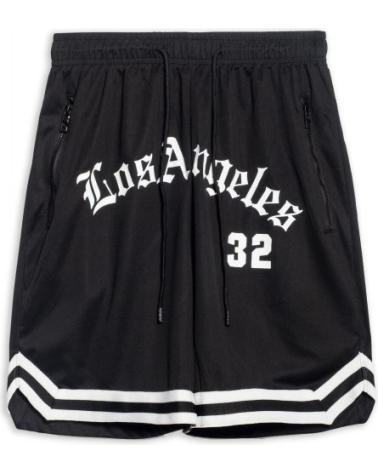 PANTALONCINI AREA ZERO LOS ANGELES 32 LOGO FRONTALE NERO NEGRO