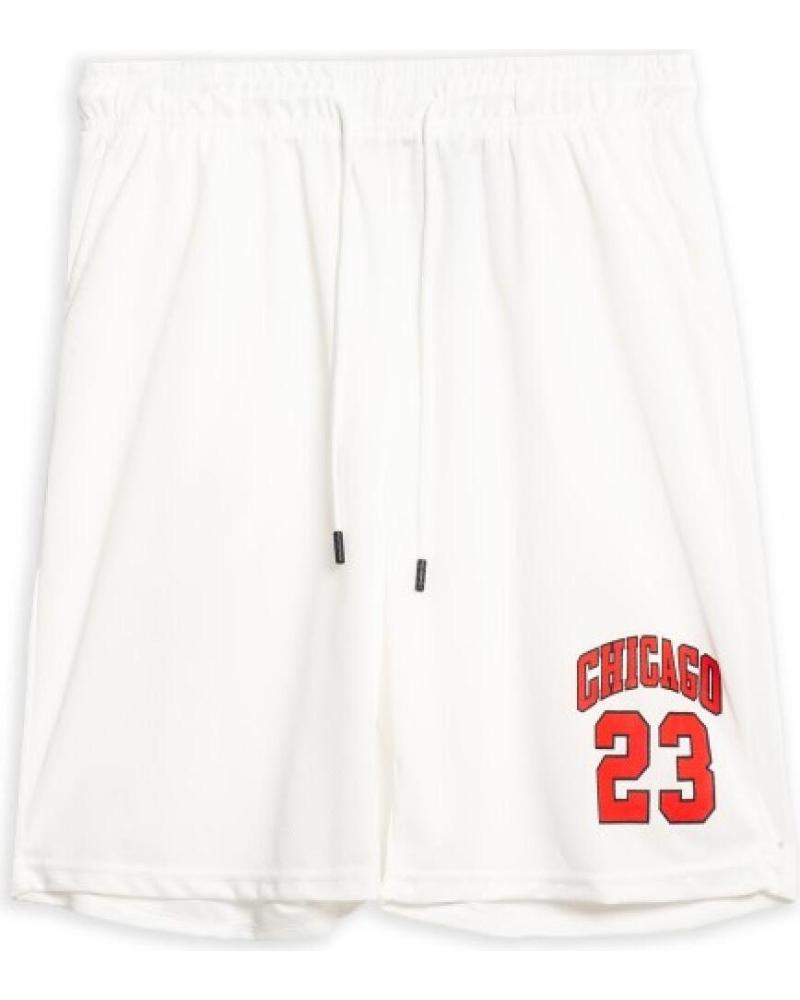 PANTALONCINI SPORTIVI AREA ZERO CHICAGO 23 BIANCHI BLANCO