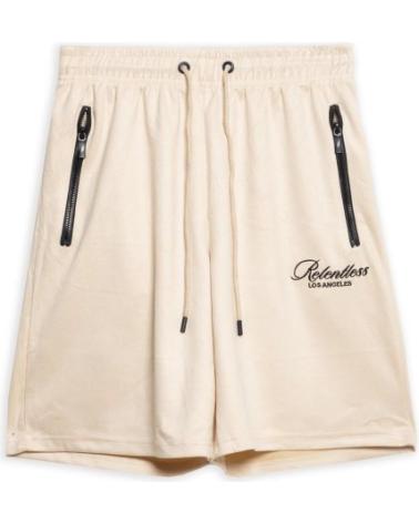 SHORT OVERSIZE AREA ZERO RELENTLESS BEIGE BEIGE