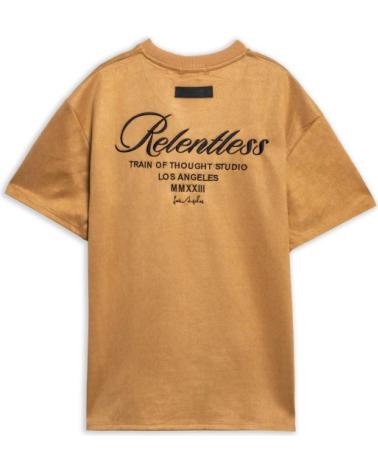 T-SHIRT OVERSIZE RELENTLESS TOASTÉ AREA ZERO TOSTADO