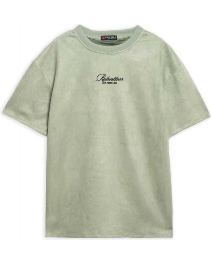 T-SHIRT OVERSIZE RELENTLESS VERT AREA ZERO VERDE