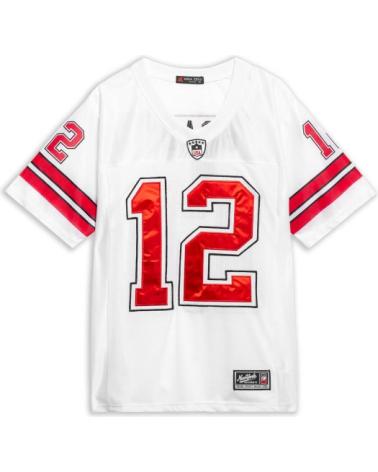 MAILLOT NFL BRADY 12 BLANC AREA ZERO BLANCO