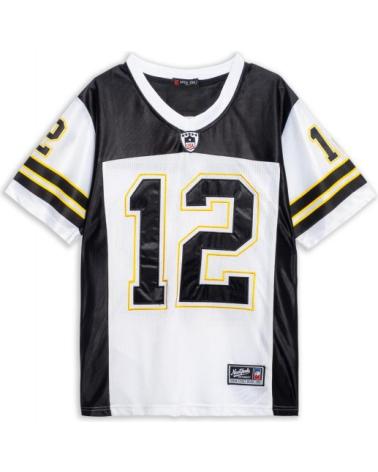 AREA ZERO MAILLOT NFL TOM BRADY #12 NOIR NEGRO