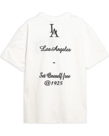 T-SHIRT OVERSIZE AREA ZERO ONESELF BLANC BLANCO