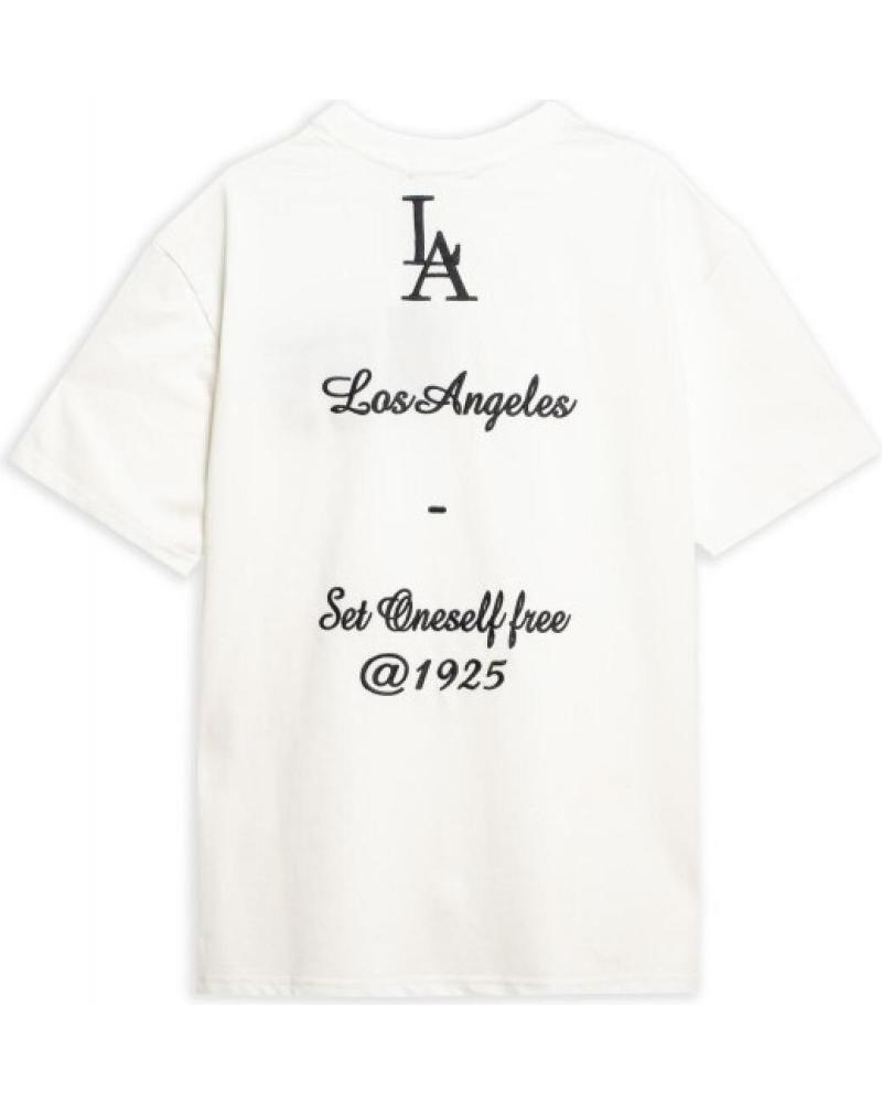 T-SHIRT OVERSIZE AREA ZERO ONESELF BLANC BLANCO