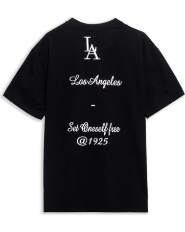T-SHIRT OVERSIZE NOIR AREA ZERO ONESELF NEGRO