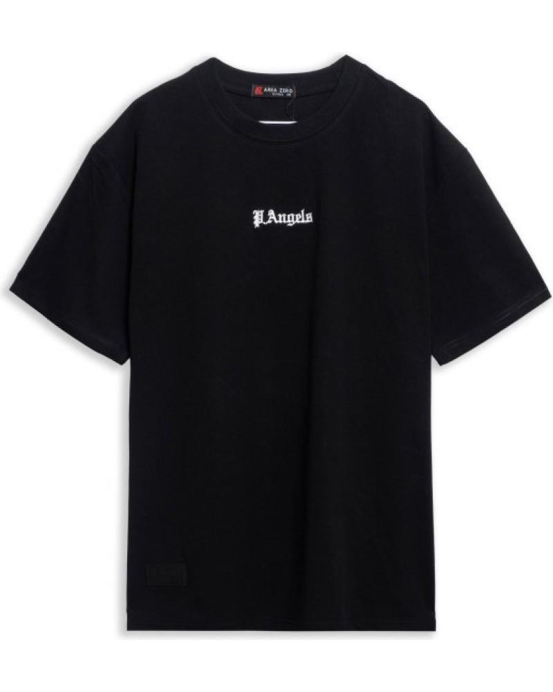 T-SHIRT OVERSIZE AREA ZERO D ANGELS NOIR NEGRO